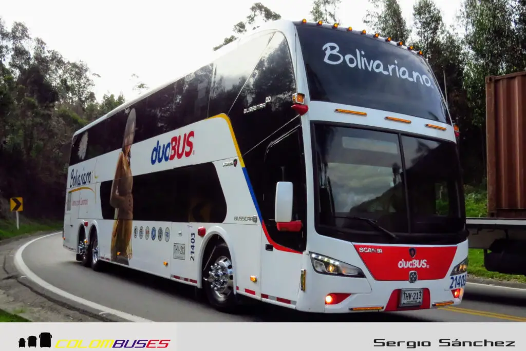 expreso bolivariano duo bus Bogotá Medellín