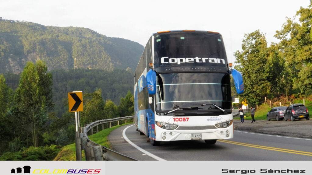 copetran bus de dos pisos